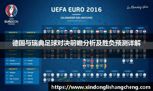 德国与瑞典足球对决前瞻分析及胜负预测详解